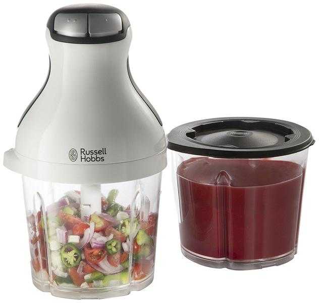 Russell Hobbs 21510 Aura Chop and Blend Mini Chopper 350 White