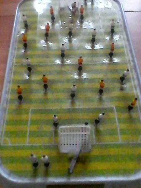 russian table football game.