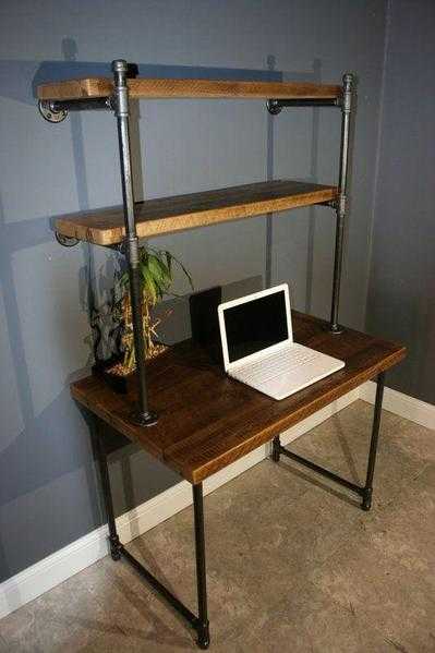 Rustic pipe furniture