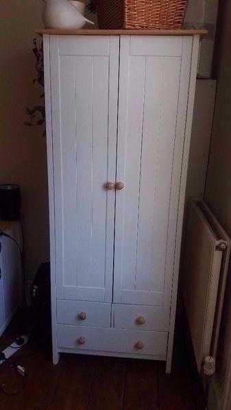 RusticCountry Style 2 Door Wardrobe. Offers Welcome