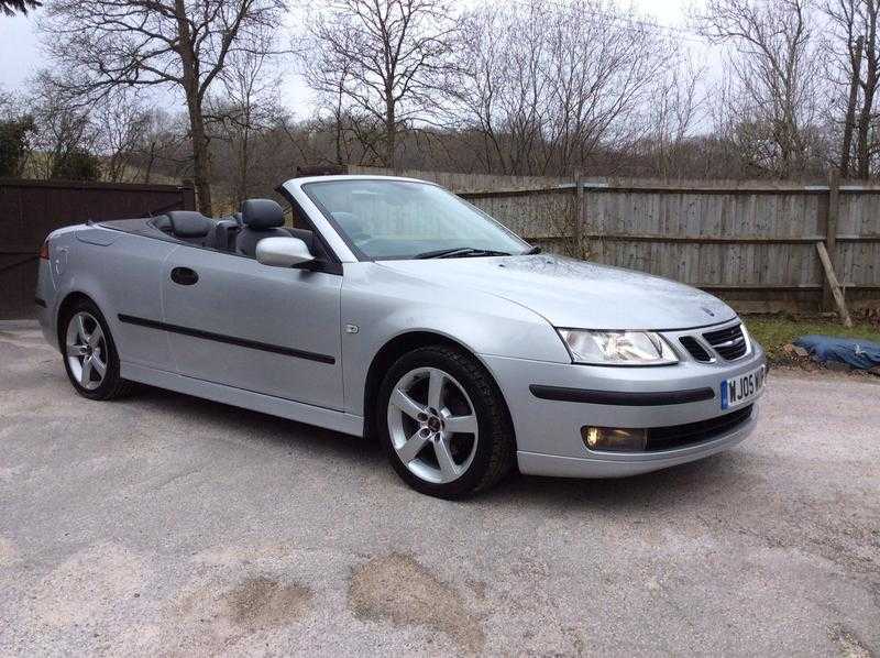 Saab 9-3 1.8t vector convertible 2005