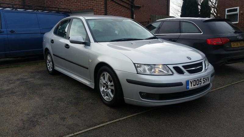 SAAB 9-3 LINEAR SPORT TURBO A-FLOW TID, 1.9 TURBO DIESEL, 2005 REG, FULL 12 MONTHS MOT