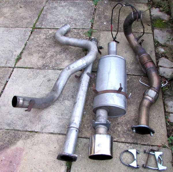 Saab 93 3 inch complete stainless steel super flow II exhaust system