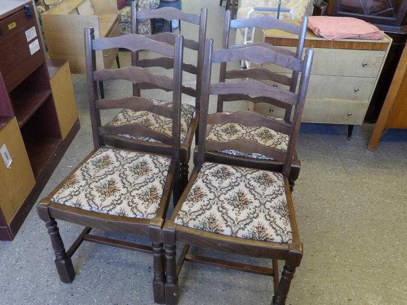 SALE NOW ON 4 x Dining Chairs At The Recycled Goods Factory - Local Delivery Service Available