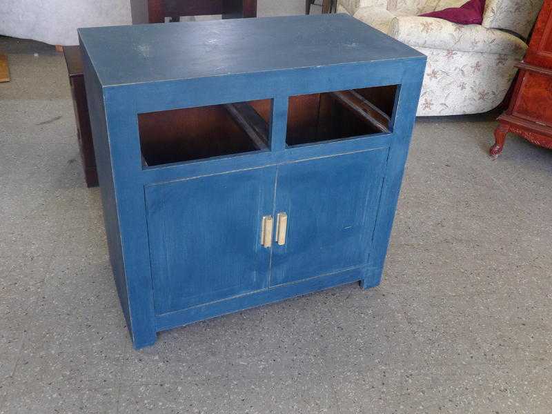 SALE NOW ON Painted Sideboard  Cupboard For Restoration Project - No Drawers