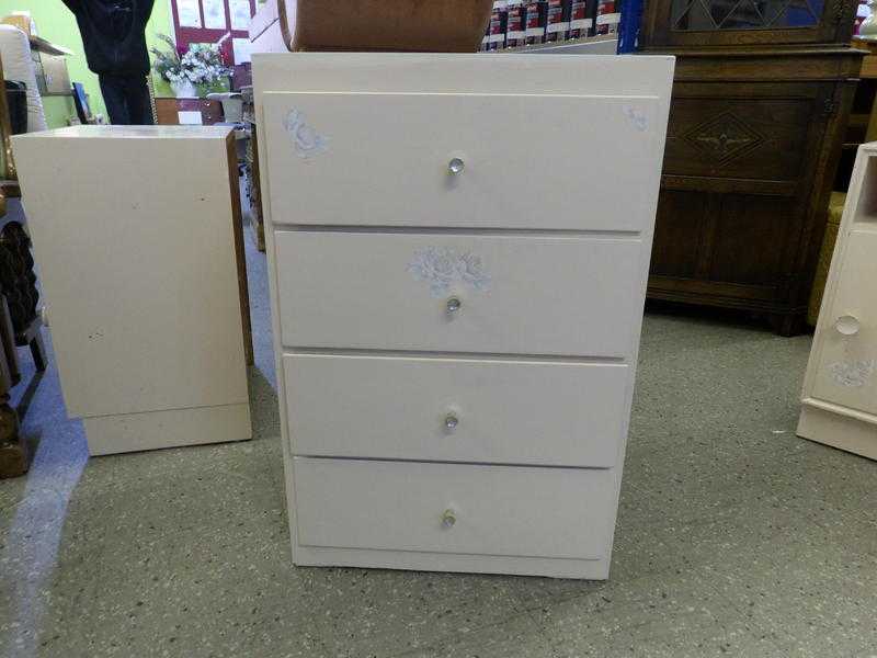 SALE NOW ON Small chest of drawers  large bedside - Two available