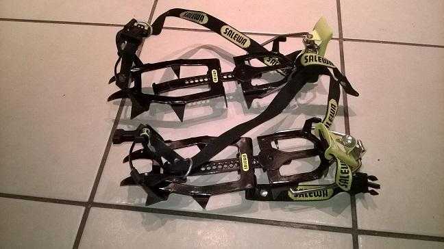 salewa crampons for mountain boots