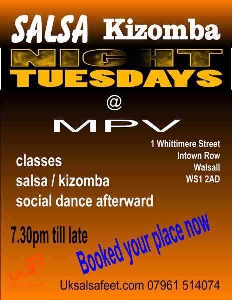 Salsa amp Kizomba Classes in Walsall