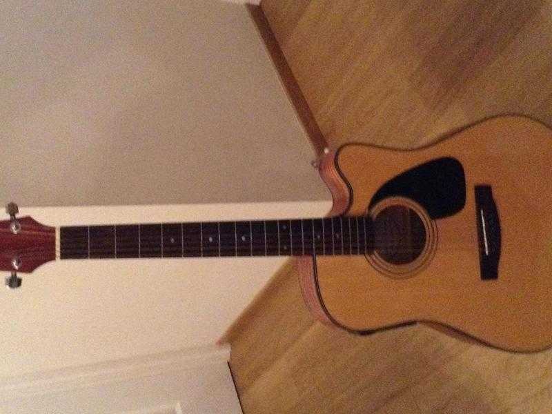 Samick semi acoustic guitar