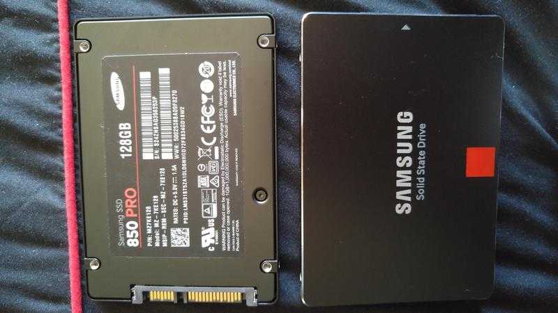 Samsung 128gb 850 pro 2.5SSD SATA III