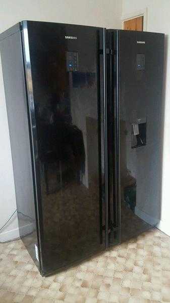 Samsung fridge freezer black