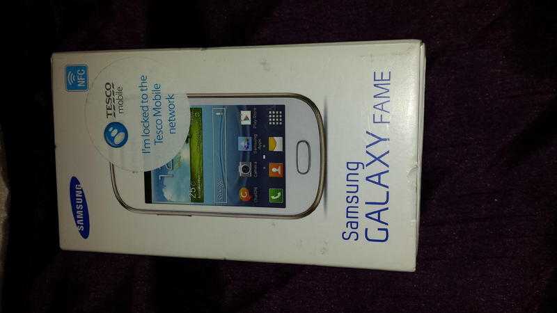 Samsung galaxy fame metallic blue