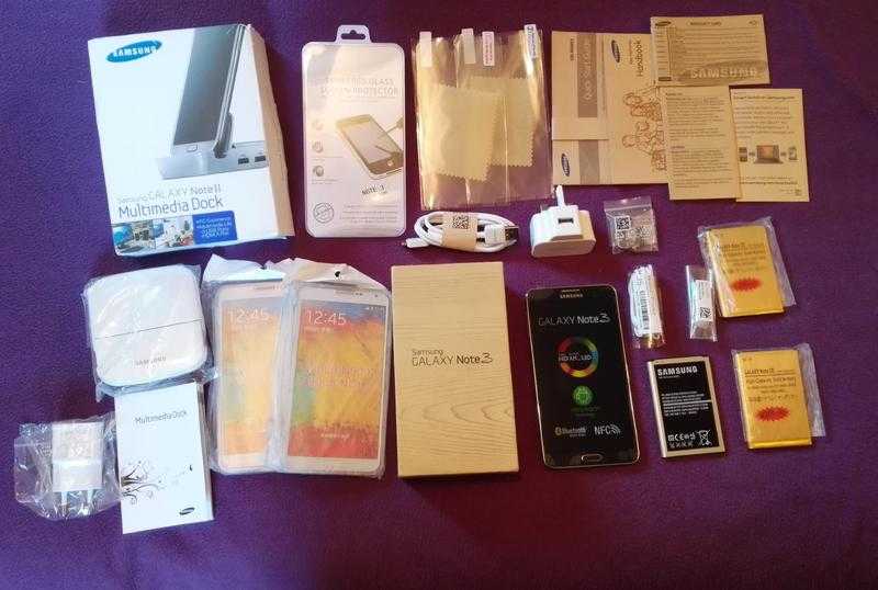 Samsung Galaxy Note 3 SM-N9005  32GB3GB  Black, Factory unlocked, MINT, AS NEW CONDITION