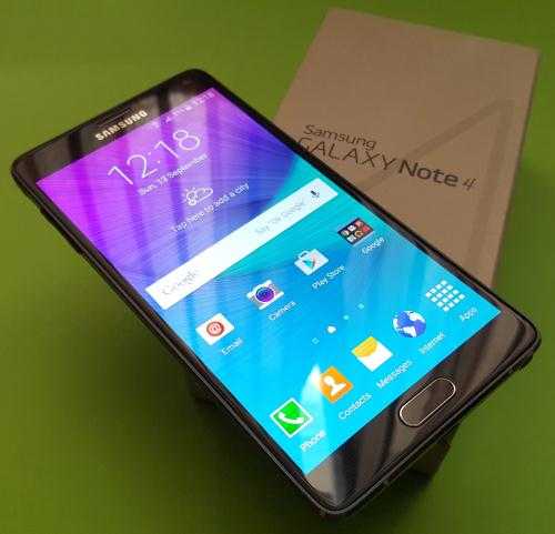 Samsung Galaxy Note 4 - 32GB Smartphone - Black, UNLOCKED