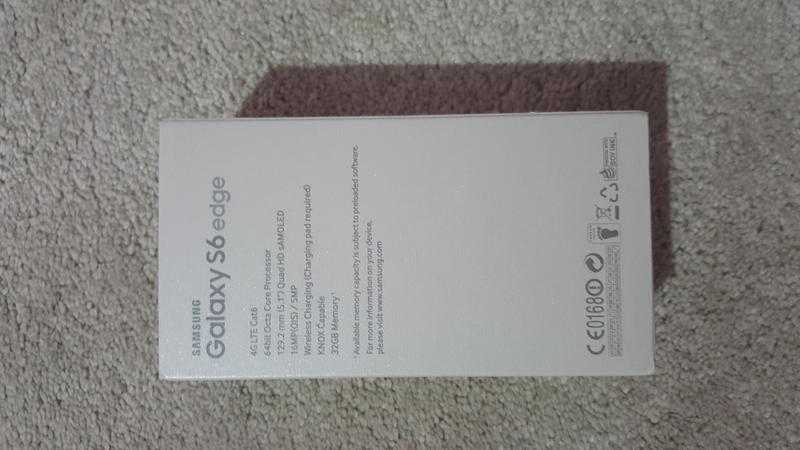 Samsung Galaxy S6 EDGE - 32 GB- New Unopen Box