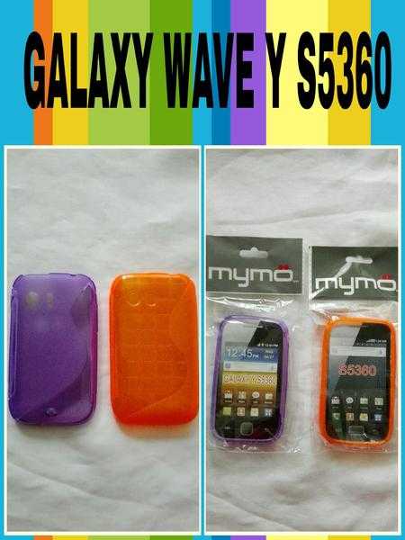 SAMSUNG GALAXY WAVE Y S5360 PHONE CASE 1.50 Each