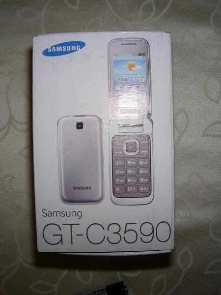 SAMSUNG GT-C3590 FLIP MOBILE PHONE