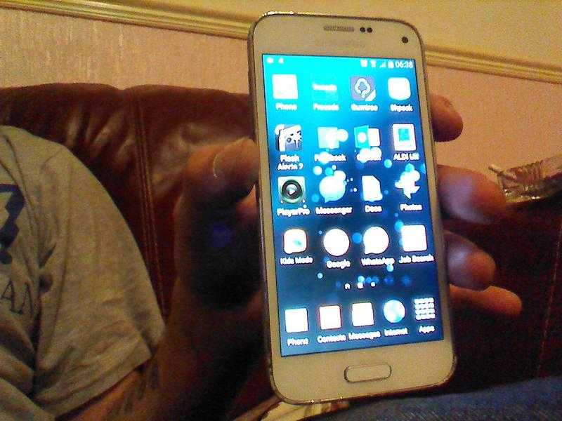 Samsung s5 mini white open to all networks 110