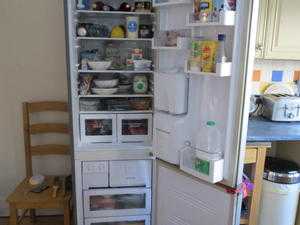 Samsung tall frost free fridge freezer