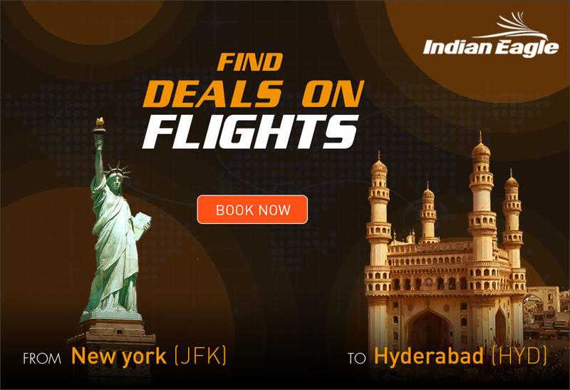 San Francisco to Hyderabad  SFO to Hyderabad  SFO-HYD  Indian Eagle