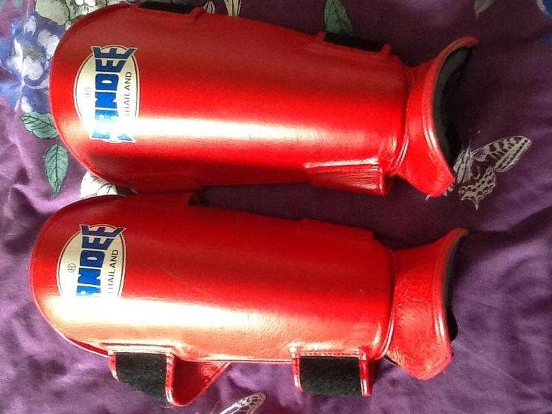 Sandee  martial arts shin pads (size m)