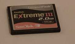 Sandisk Extreme III 2GB CF Card