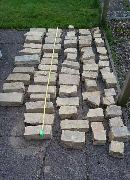 Sandstone blocks for walling, rockery or other