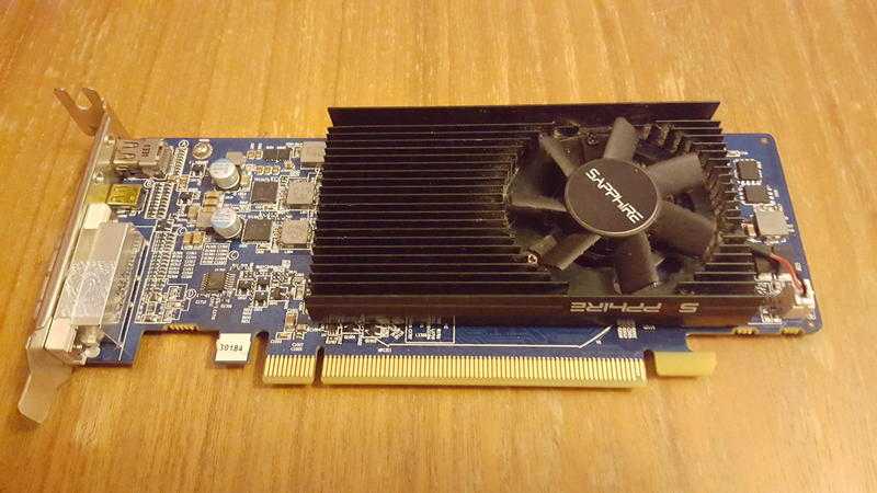 Sapphire AMD HD7750 GDDR5 Low Profile Graphics Card