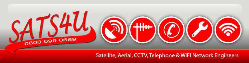 Sats4u - Telephone, WiFi, networking and CCTV installers