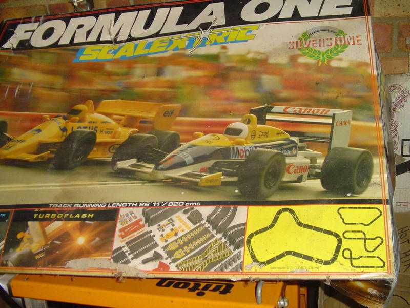 Scalextric Formula One Silverstone set.