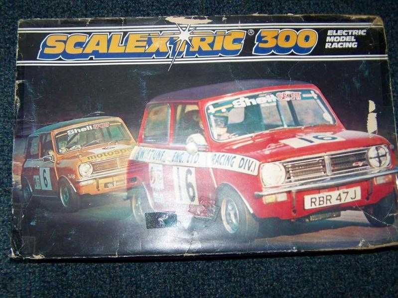 scalextric mini 1275GT 300 set