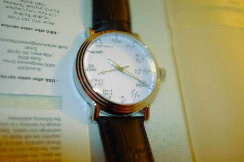 Scientific maths watch New and unused