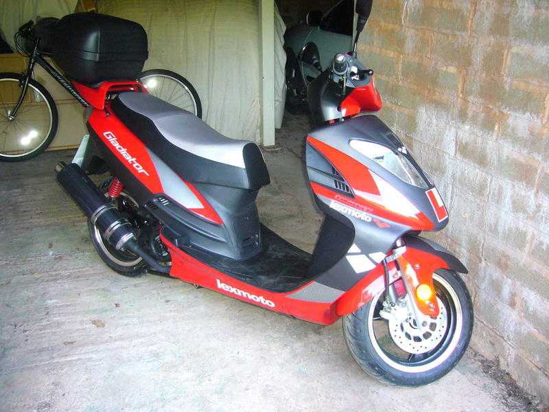 SCOOTER, LEXMOTO GLADIATOR 125cc, 2013