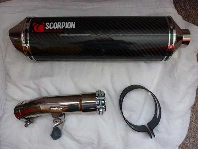 Scorpion Motorcycle Exhaust.