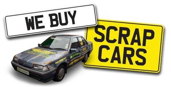 scrap car collection (spares or repairs)