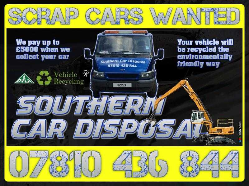 Scrap Vehicles Wanted - MOT Failures, Non-Runners amp Accident Damaged Vehicles Collected