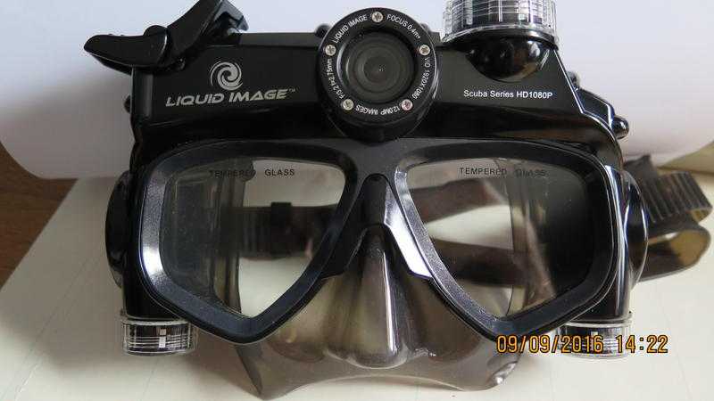 ScubaSnorkling Mask With Camera