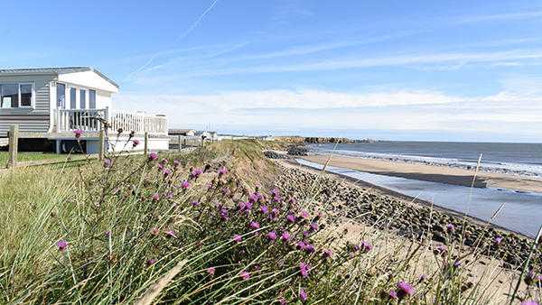 SEA VIEW PITCH AVAILABLE AT SANDY BAY HOLIDAY PARK IN NORTHUMBERLAND Nr AMBLE MORPETH ALNWICK