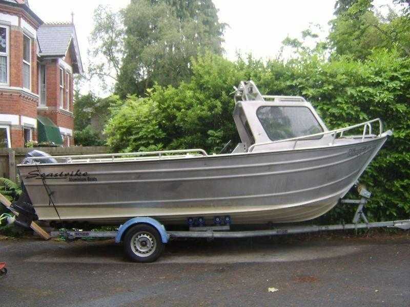 Seastrike 19ft Aluminium Yamaha 60hp 4 stroke outboard