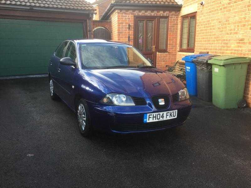 Seat Ibiza 1.2 5 door hatchback 2004 reg