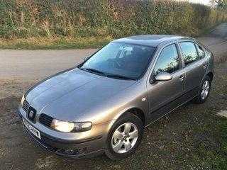 Seat leon SX 1.6, manual, 2005, 5 door, ONLY 65k miles