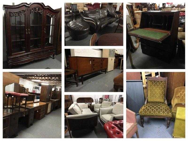 SECOND HAND FURNITURE FOR SALE INCLUDING VINTAGE FURNITURE PLUS ITEMS FOR UP-STYLING