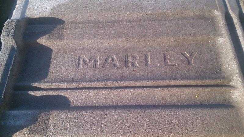 Second hand Marley roof tiles.