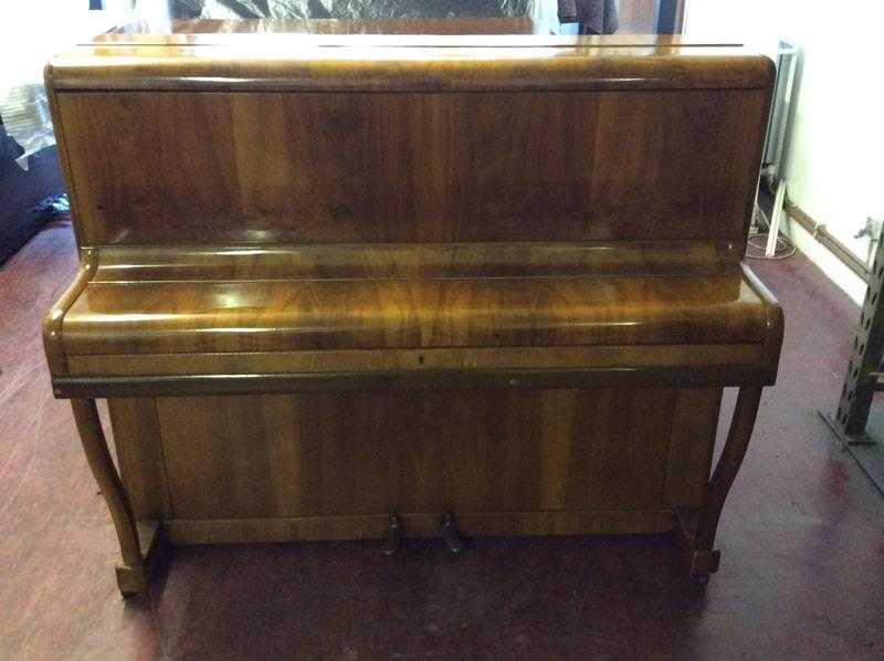 Second Hand Piano - Salk Upright in Teak