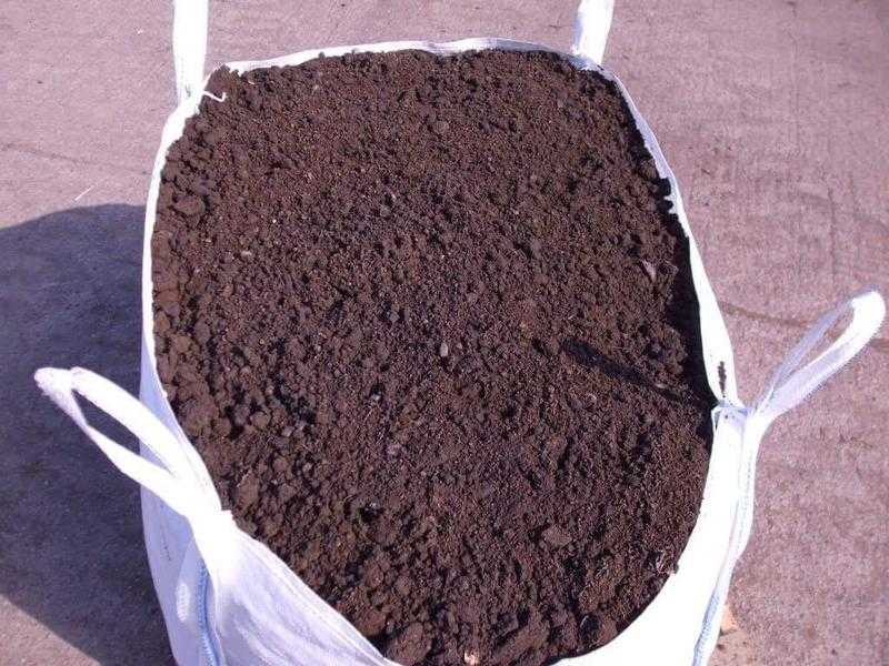 Seived top soil