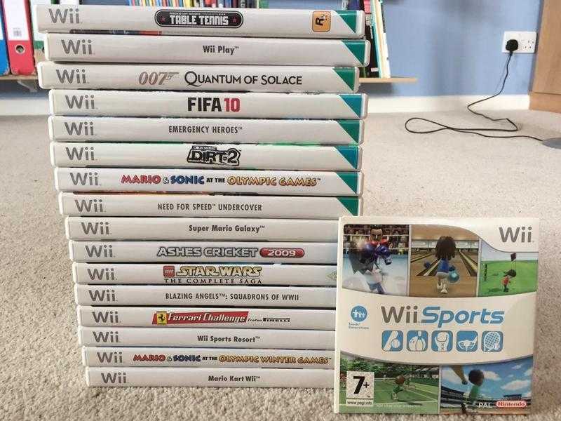 Selection of Nintendo Wii Games
