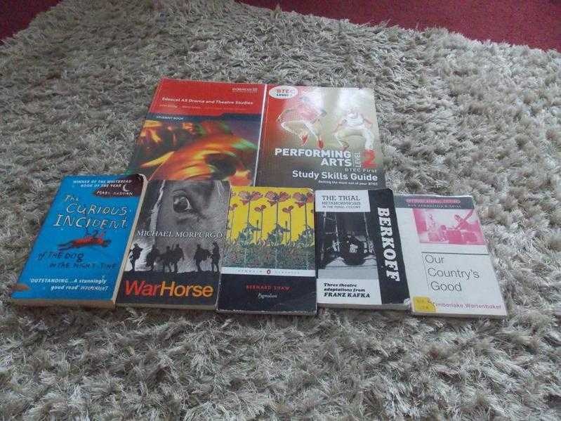 SELECTION OF PAPERBACK BOOKS FOR A-LEVEL DRAMA AND 3 PAPERBACK BOOKS FOR A-LEVEL HISTORY