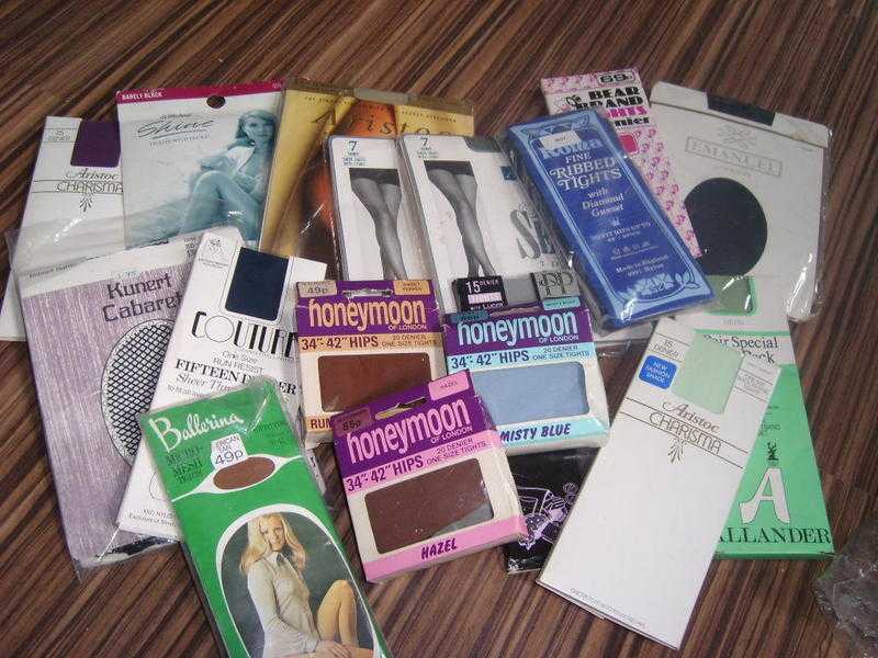 Selection of Vintage tights and stockings