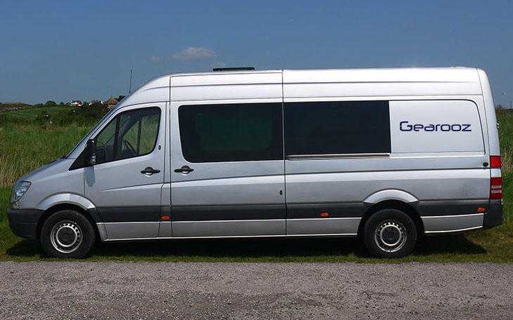 Self Drive Van Hire Band Splitter 9 Seat Event Minibus Crew Vehicle Rental Brighton Sussex London