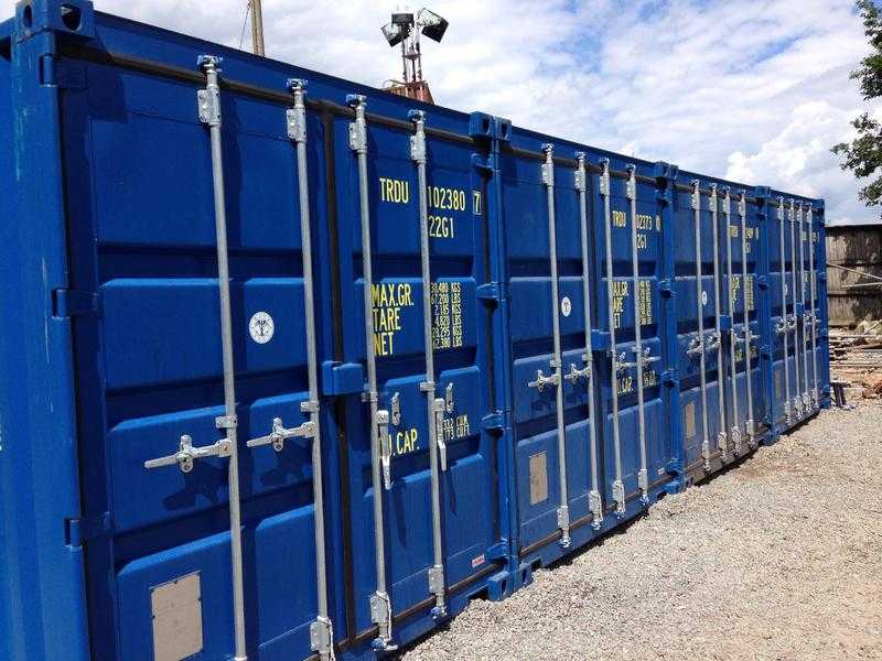 SELF STORAGE  - Shipping container storage in secure alarmed yard